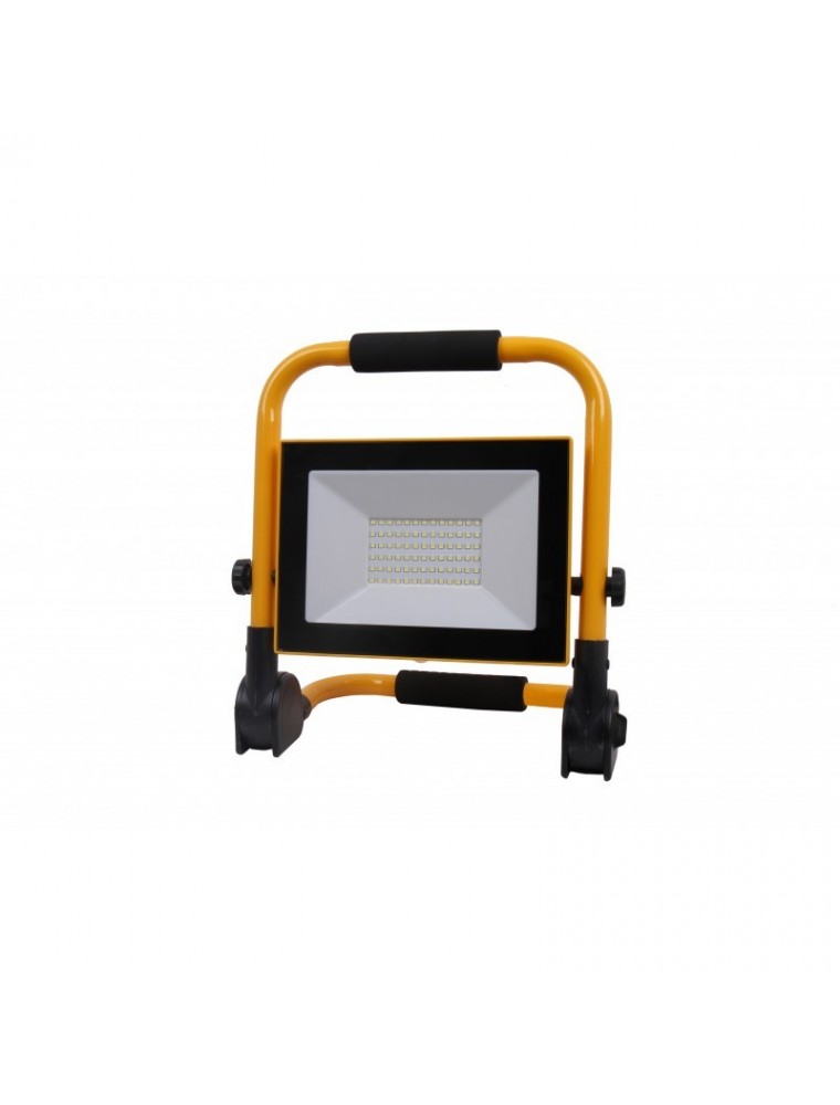 Foco led portatil con batería recargable y soporte 50w - AYERBE