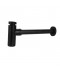 SIFON BOTELLA CROMO LAVABO 1 1/4 NEGRO