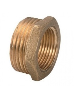 TUERCA REDUCCION LATON M-H HEXAGONAL 1 1/4 x 3/4