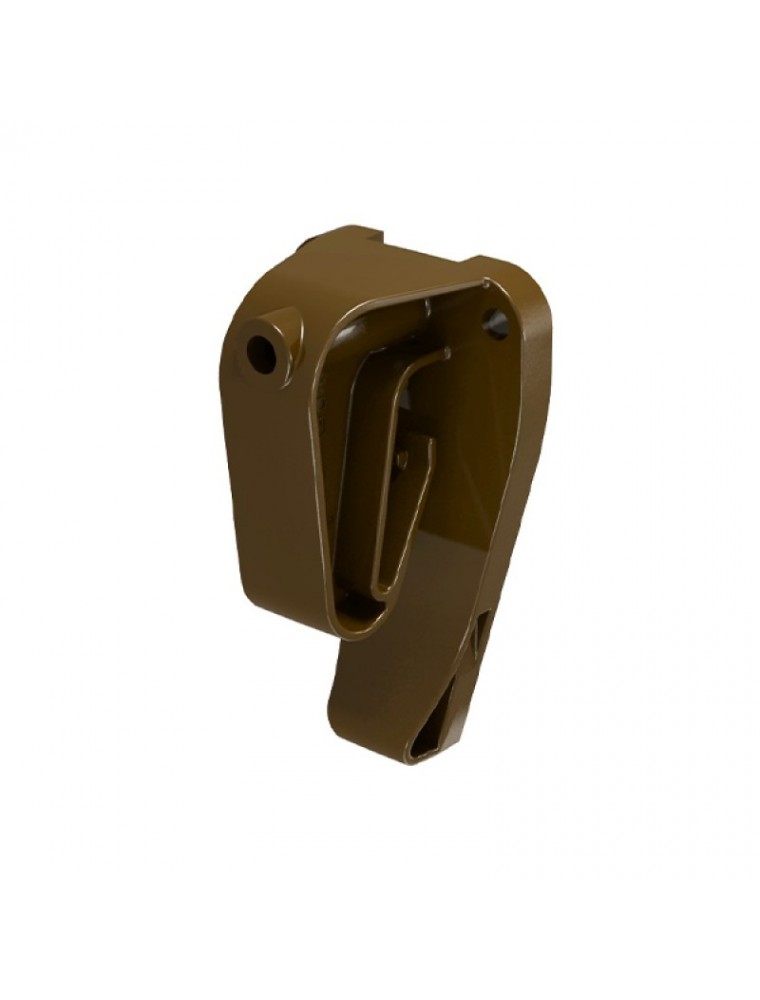 GANCHO PARA ELEMENTO CANALON MARRON ELEGANCE