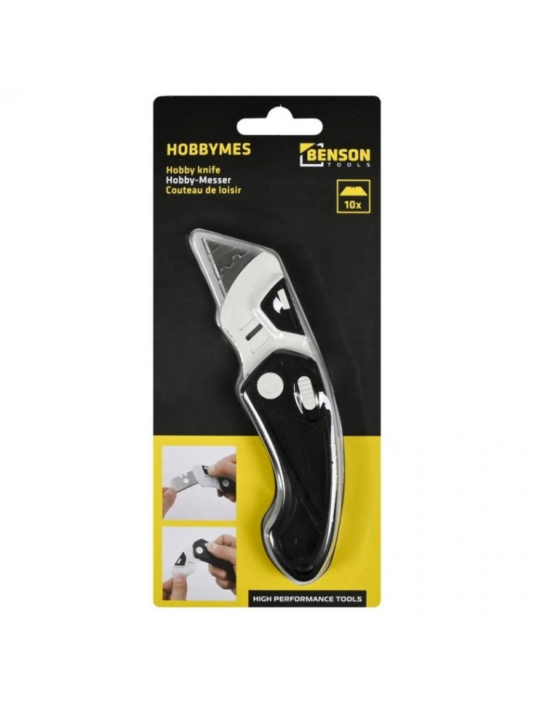 CUTTER PROFESIONAL HOJA TRAPEZOIDAL PLEGABLE 14 CM