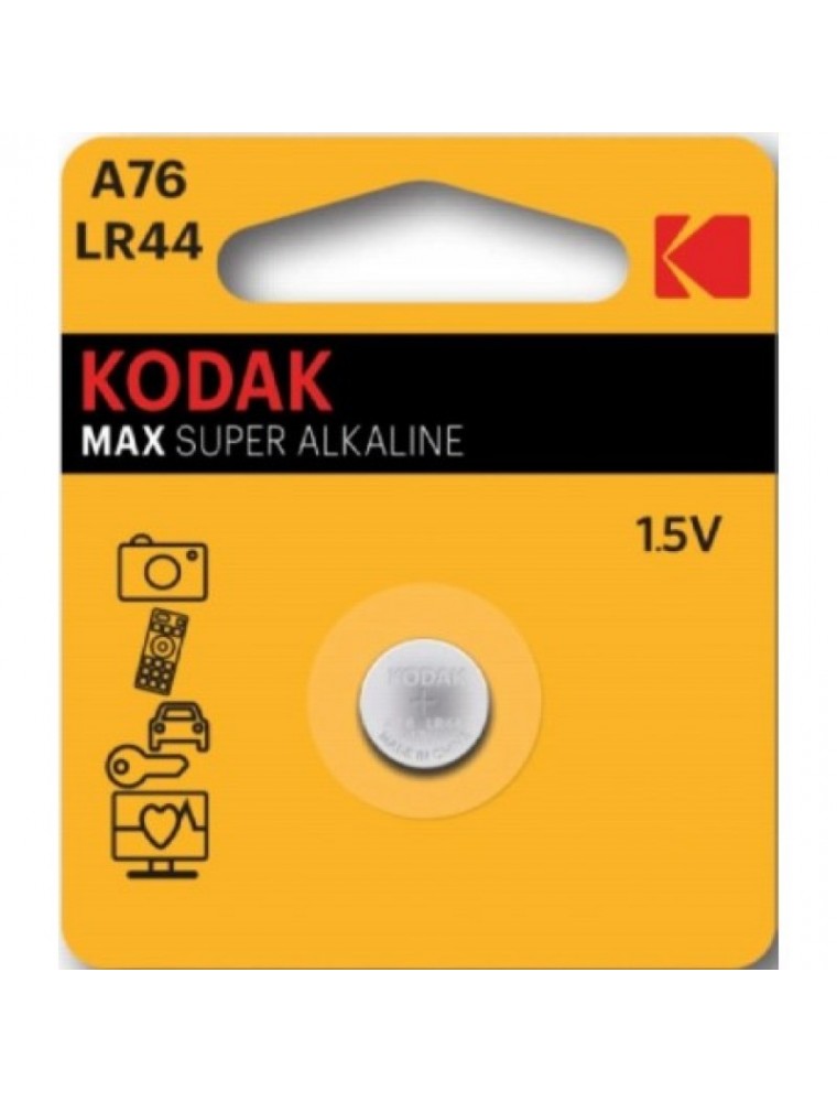 PILAS BOTON A76-LR44 1 5V KODAK 