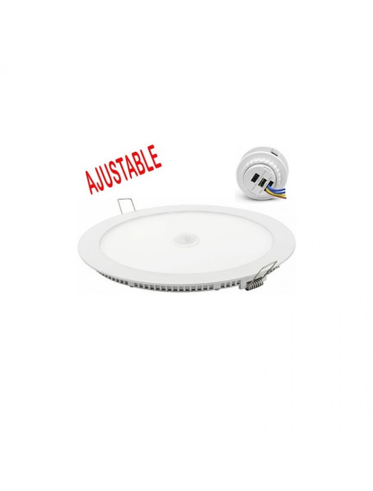 DOWNLIGHT EMPOTRAR 18W SENSOR 4000K AJUSTABLE Ø205
