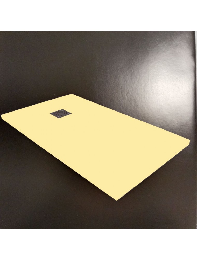 PLATO DUCHA PIZARRA 80X160 CREMA