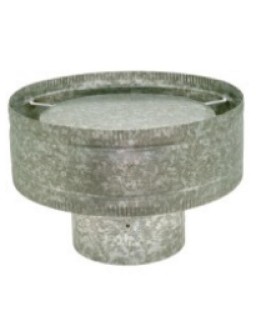 SOMBRERETE ANTIRREVOCANTE GALVANIZADO Ø110