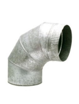 CODO GALVANIZADO 90º Ø110