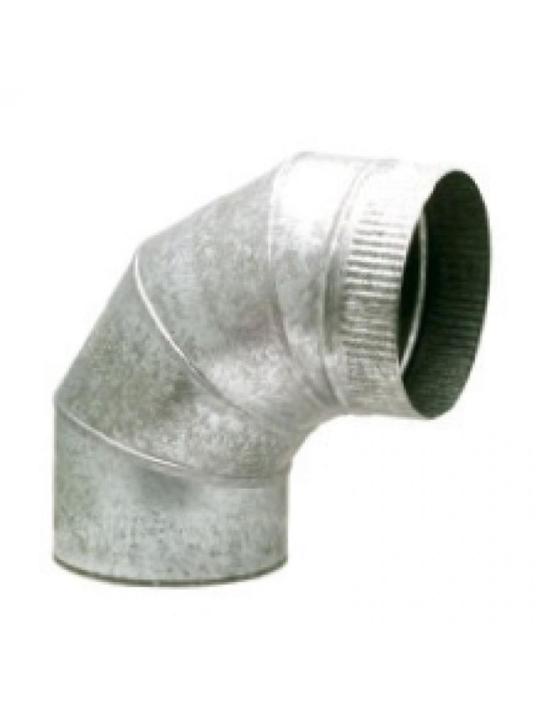 CODO GALVANIZADO 90º Ø120