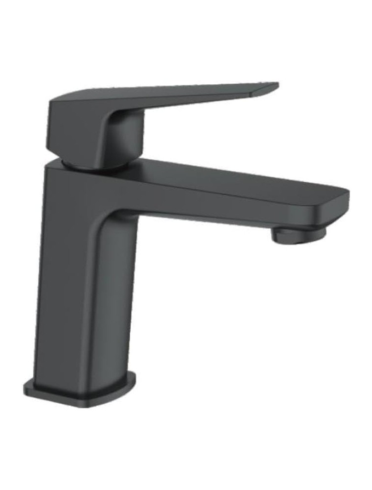 GRIFO MONOMADO  LAVABO IBIZA NEGRO
