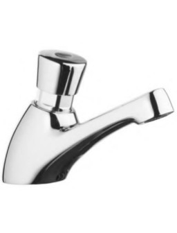 GRIFO TEMPORIZADOR LAVABO CROMO 1/2