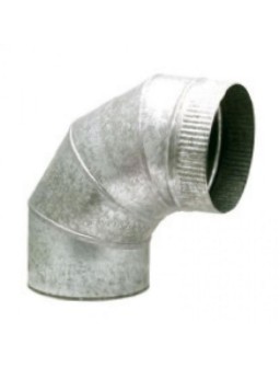 CODO GALVANIZADO 90º Ø140