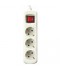 REGLETA 3 TOMAS 1 5m PROTECCION CON INTERRUPTOR BL